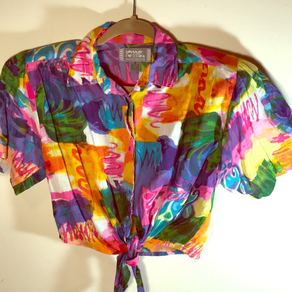 VNTG CROP TOP